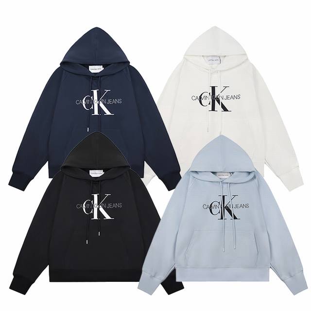 Style number: 908 Calvin Kleinck hooded sweatshirt with embroidery and printing