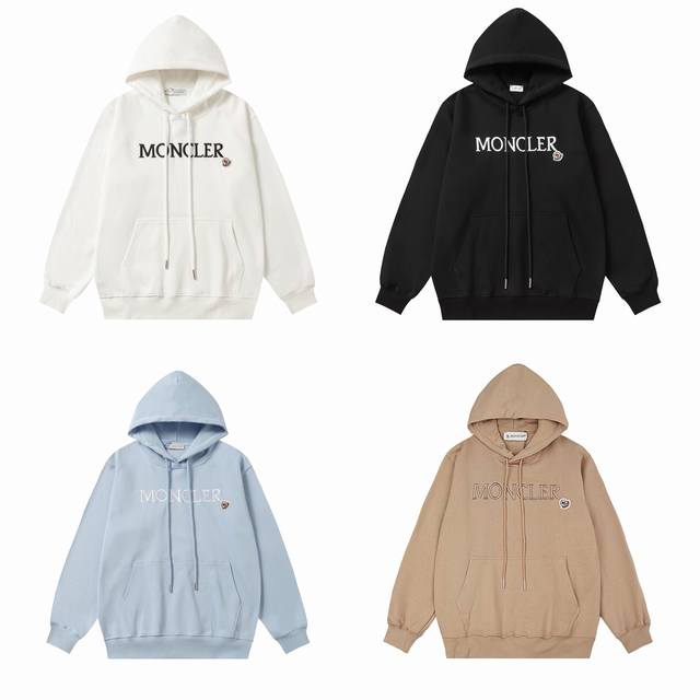 Style number: 853 Moncler embroidered hooded sweatshirt. The price of Moncler s
