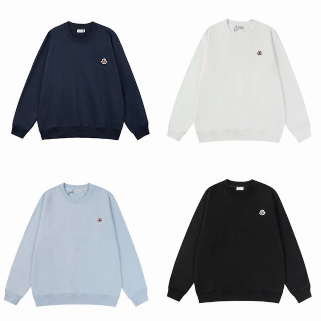 Style number: 850 Moncler basic round neck sweatshirt The price of Moncler swea