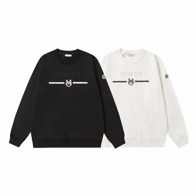 Style number: 854 The price of Moncler's embroidered printed round neck sweatsh