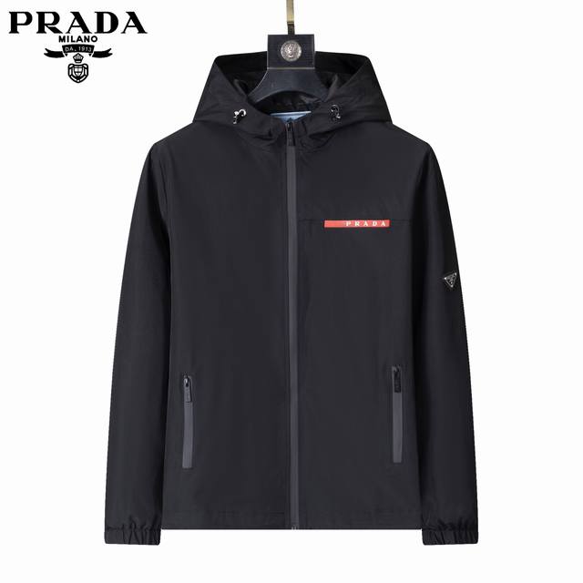 Style No.: A568# Prada Men's World Fashion Top Pure Cotton Feels Smooth and Ext