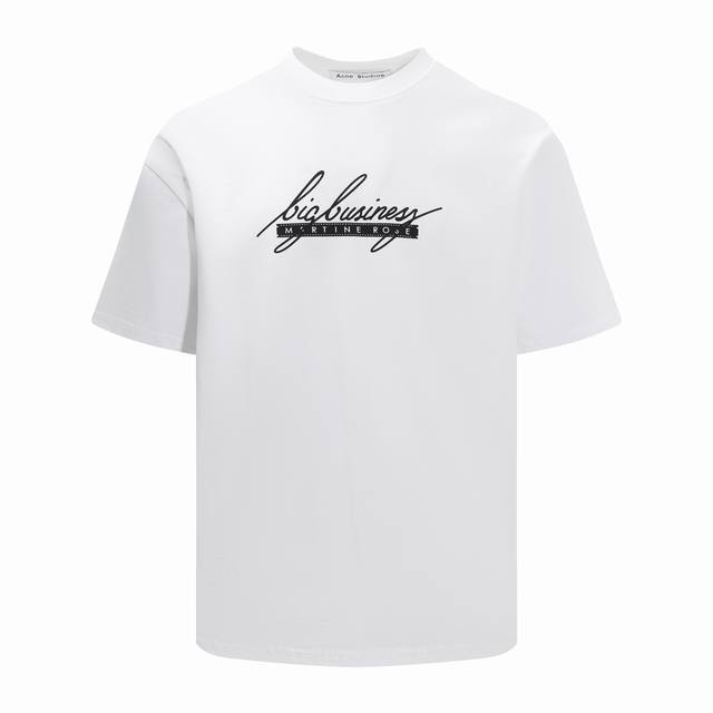 Style: Mr02 Martine Rose printed round neck drop shoulder short sleeve straight