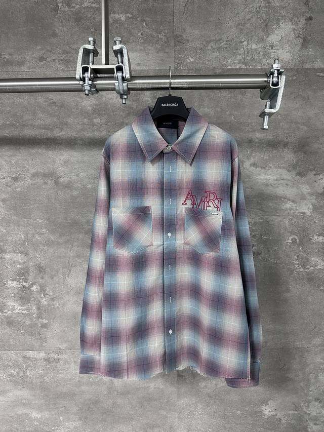 Amiri Ss new spring and summer style with new colors, knitted long-sleeved lapel