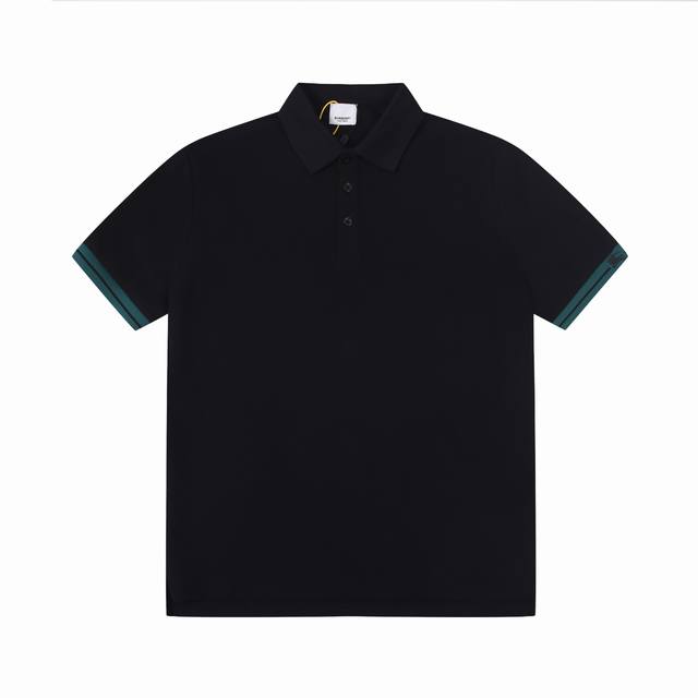 Burberry classic cuff webbing warhorse armband polo shirt High version fabric se