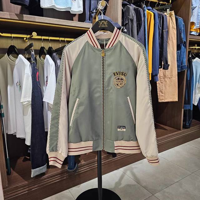 Evis Fu men's Koi embroidered casual jacket autumn and winter style 2Eahtm4Jk710