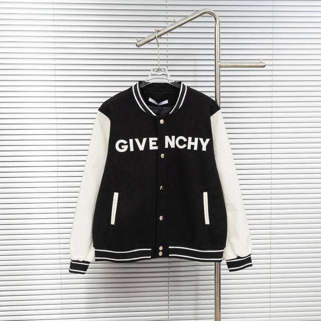 Top version difference currency Style: Givenchy Gvc splicing wool leather baseba