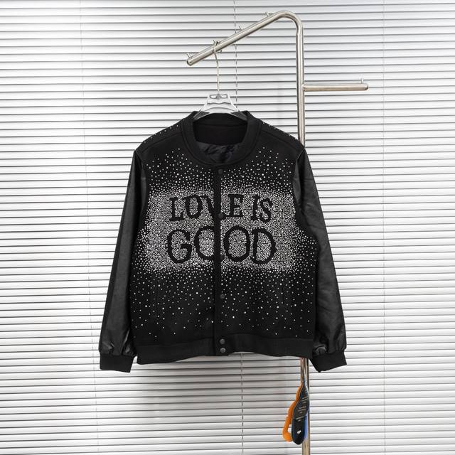 Top version difference currency Style: Good Starry Sky Hollow Logo Jacket Color: