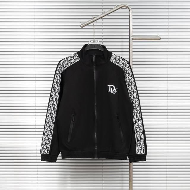 Top version difference currency Style: Dior Dior string ribbon zipper jacket Col