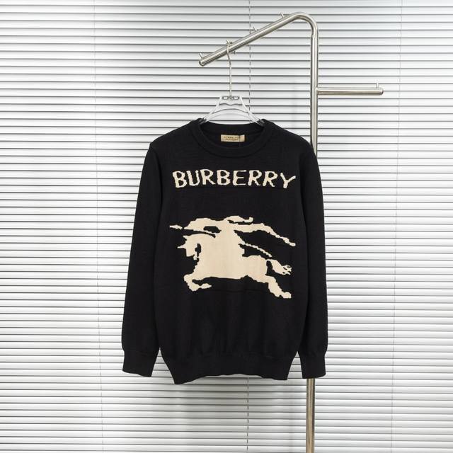 Top version difference currency Style: Burberry Bbr letter warhorse pullover lon