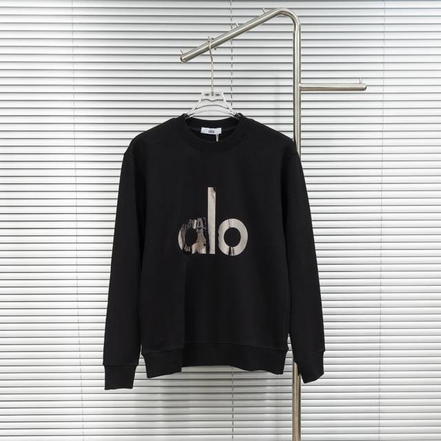 Top version difference currency Style: Alo distressed wall letter print pullover