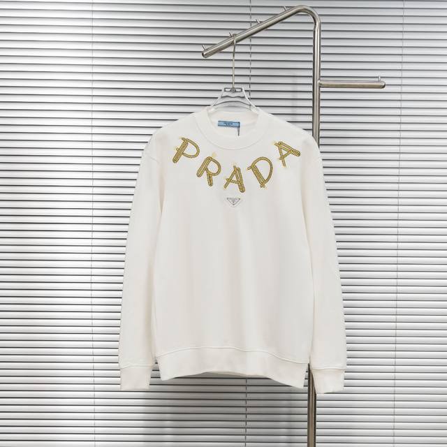 Top version difference currency Style: Prada rope embroidery scarf pullover long