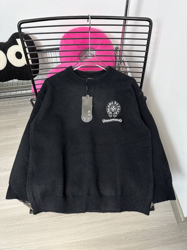 Style number: Hmy185# Chrome Hearts Ch Chrome Hearts classic logo horseshoe emb