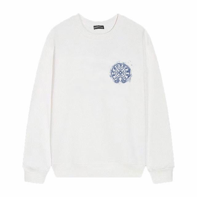 Style No. D13 Chrome Hearts printed round neck terry sweatshirt, exclusive to t