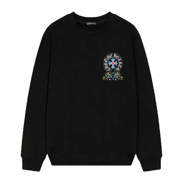 Style No. D08 Chrome Hearts printed round neck terry sweatshirt, exclusive to t