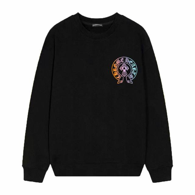 Style No. D05 Chrome Hearts printed round neck terry sweatshirt, exclusive to t