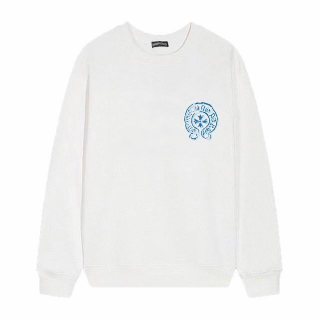 Style No. D03 Chrome Hearts printed round neck terry sweatshirt, exclusive to t