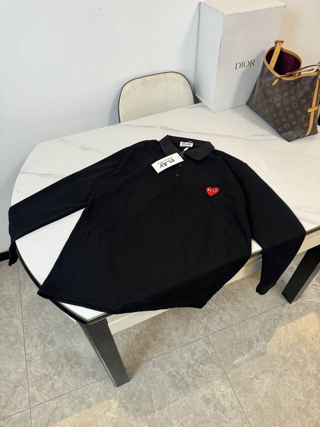 Style No. T10 2025 Rei Kawakubo new arrival: a stylish, casual lapel polo shirt