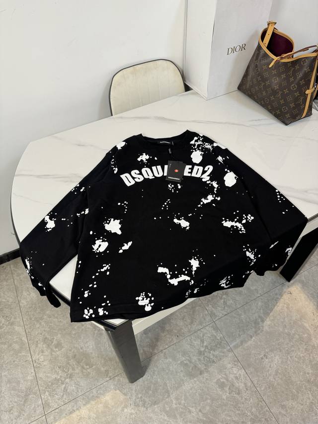 Style number: B18 D2 full-letter print round neck sweatshirtThe fabric is made