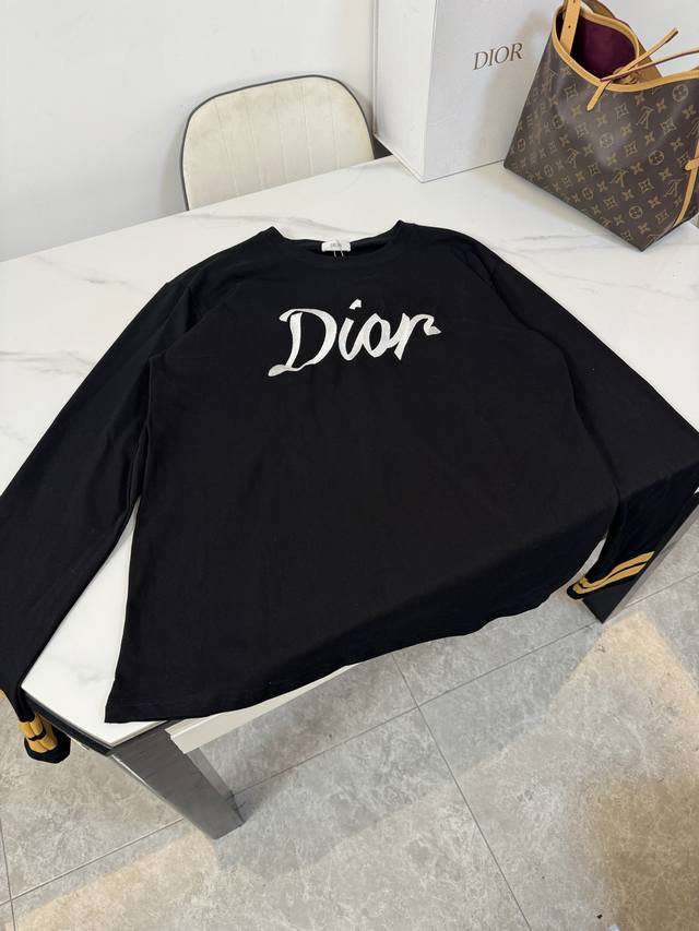 Style number: S103 Dior 47 letter embroidered long sleeves Fabric is made of 28