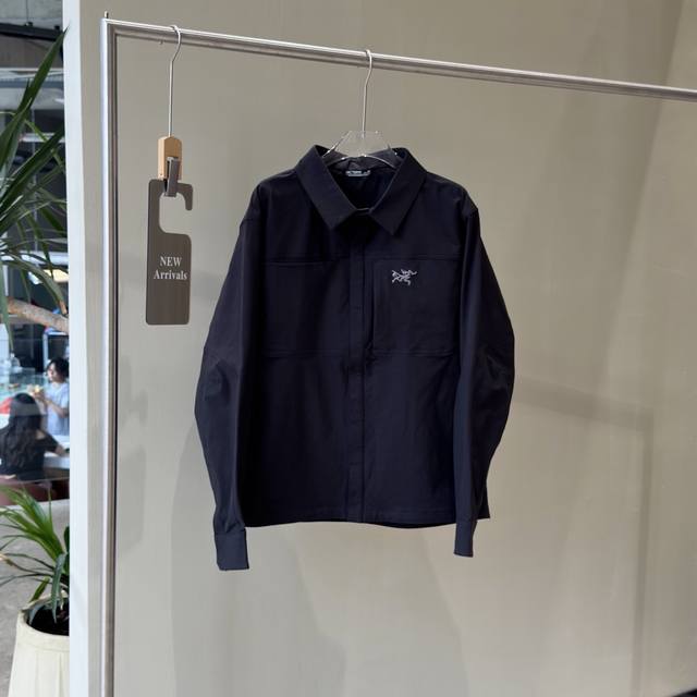 Stretch windproof and rainproof shirt jacket | Men's and women's : Product colo