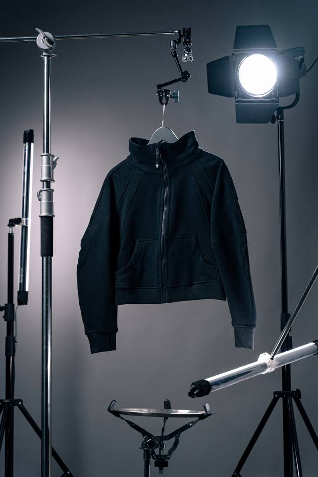 Lululemon Scuba short stand collar full zipper | short chimney collar sweatshir