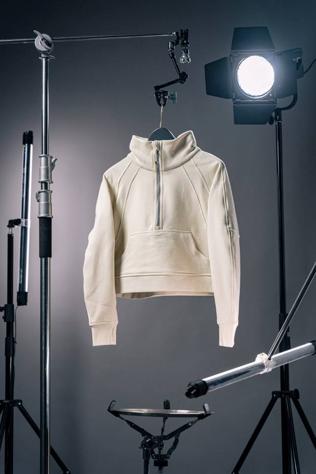 Lululemon Scuba series short stand collar half zipper | short chimney collar sw