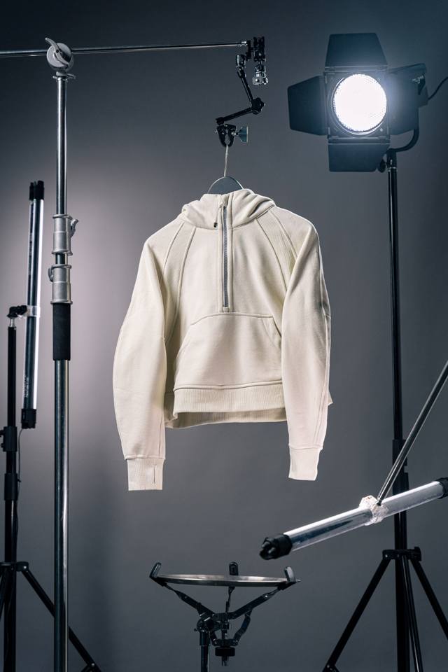 Lululemon Scuba series short half-zip hoodie | Short hooded sweatshirt