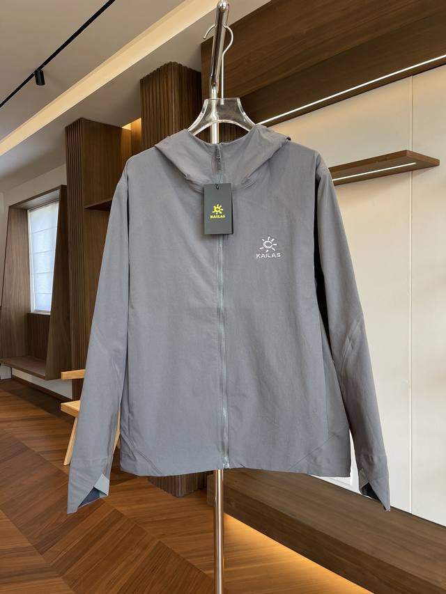 Deep Tile Gray Kaleshi M8-X Softshell Windproof, Stretch, and Wear-Resistant Ou