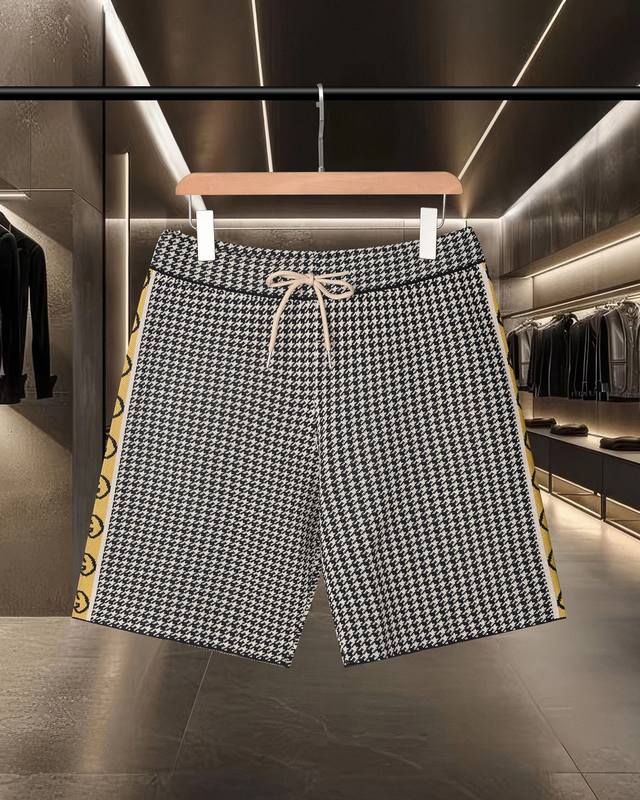 Next-day shipping. Gucci G-brand color-blocked side webbing knitted casual spor