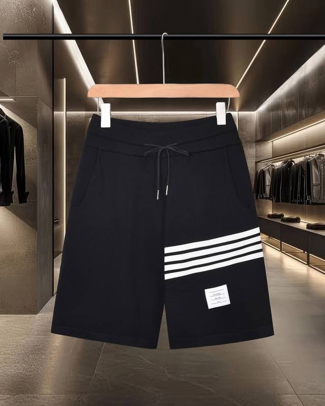 Next-day shipping. Thom Browne Tb colorblock four-bar knitted casual sports sho