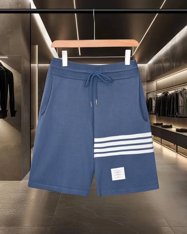 Next-day shipping. Thom Browne Tb colorblock four-bar knitted casual sports sho