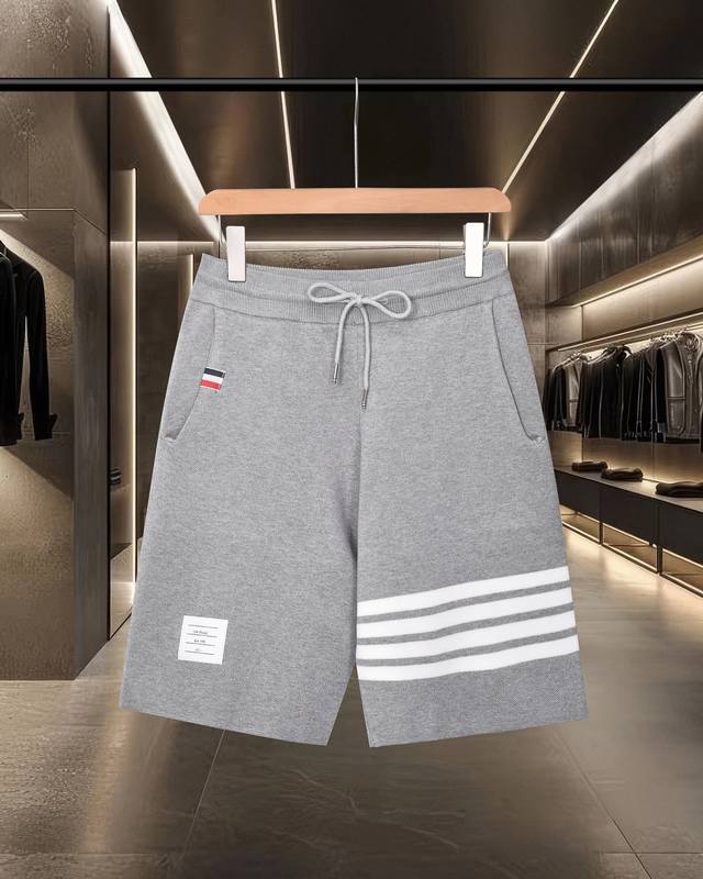 Next-day shipping. Thom Browne Tb colorblock four-bar knitted casual sports sho