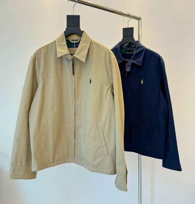 Style: R06 Ralph Lauren American vintage jacket with classic lapel and thick wo