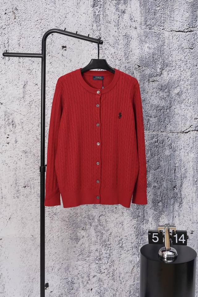 Ralph Lauren Ralph Lauren classic round neck solid color pony embroidered logo k