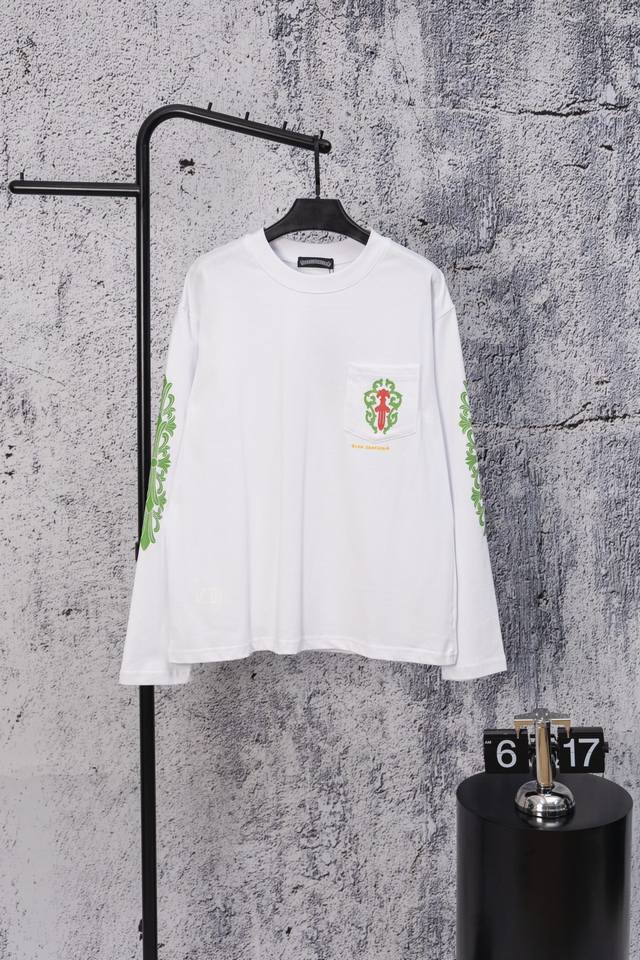 Chrome Hearts Ch's new fall limited edition La Totem Sword couple's long-sleeved