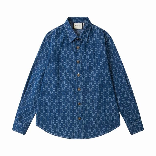 New Arrival Style: B152 Gucci's new all-over double G printed couple's washed d