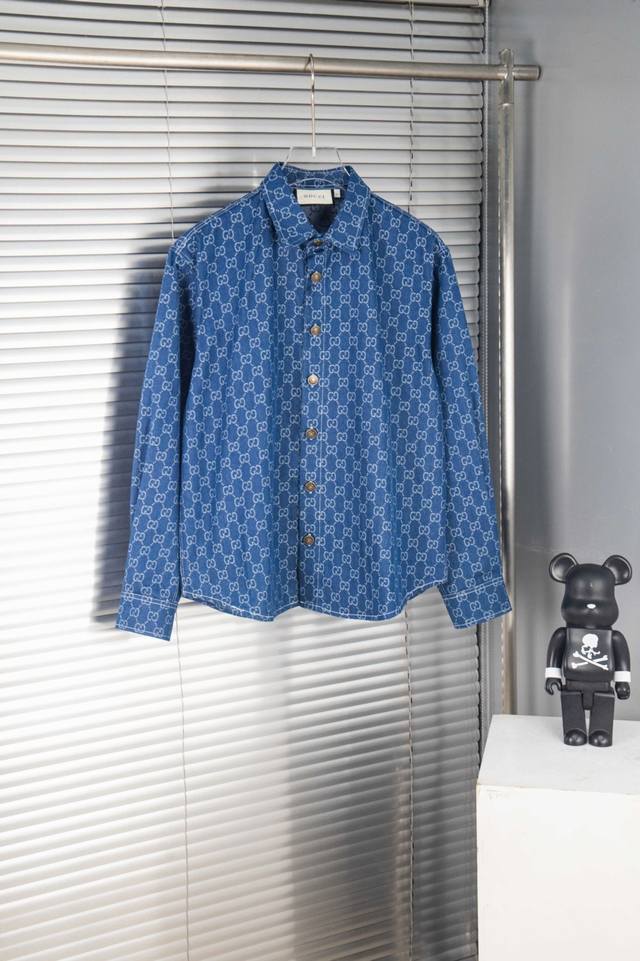 New Arrival Style: B152 Gucci's new all-over double G printed couple's washed d