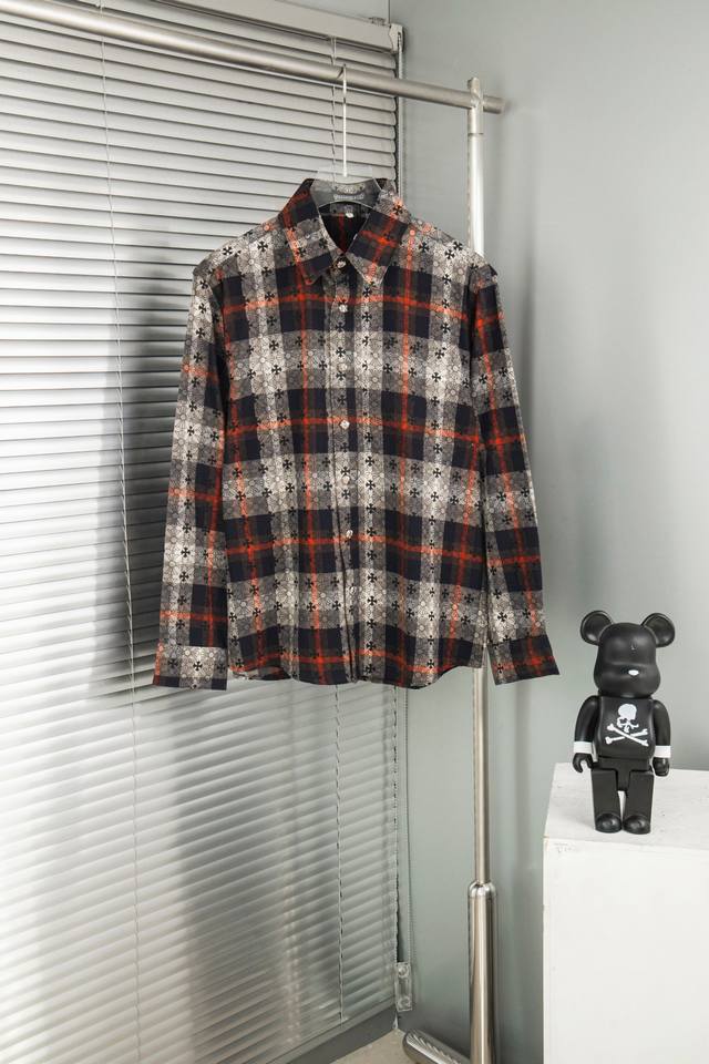New Arrival: Style No.: B132 Chrome Hearts classic cashew flower cross full prin