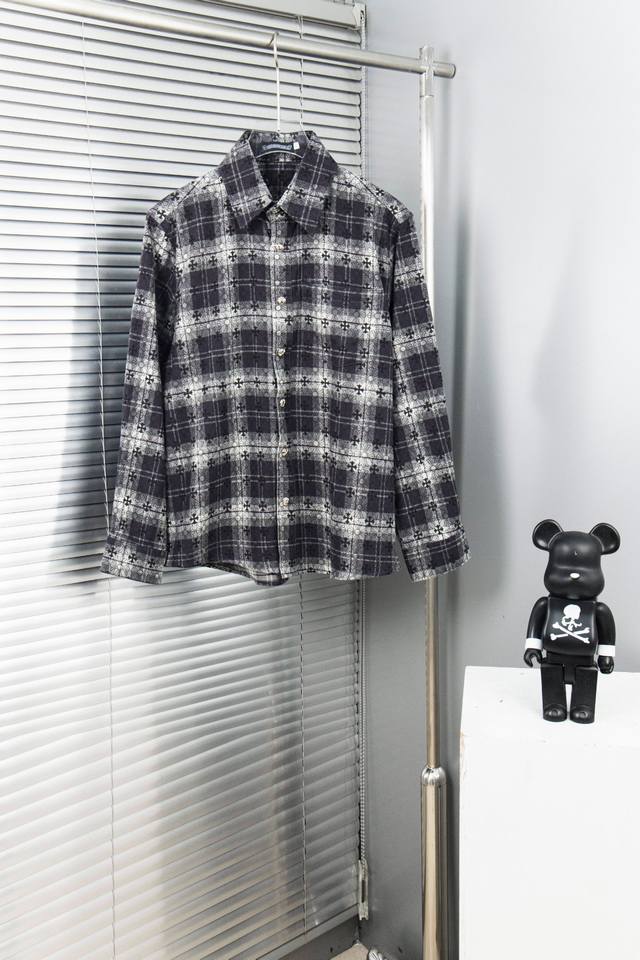 New Arrival: Style No.: B130 Chrome Hearts classic paisley cross full print jac