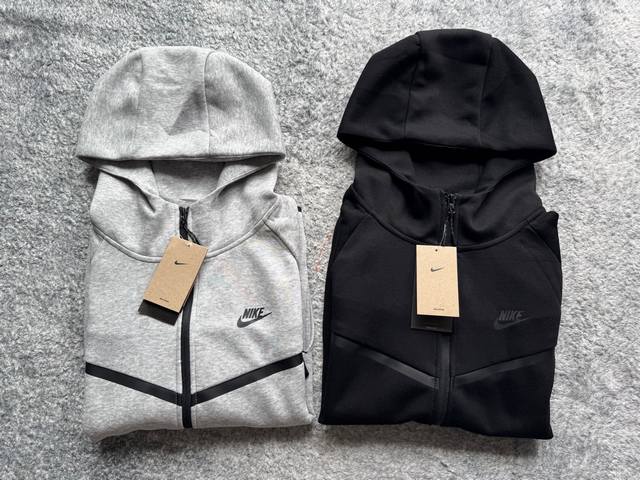 nk375# Nike Windrunner solid color zipper double-pull hooded sports jacket, unis