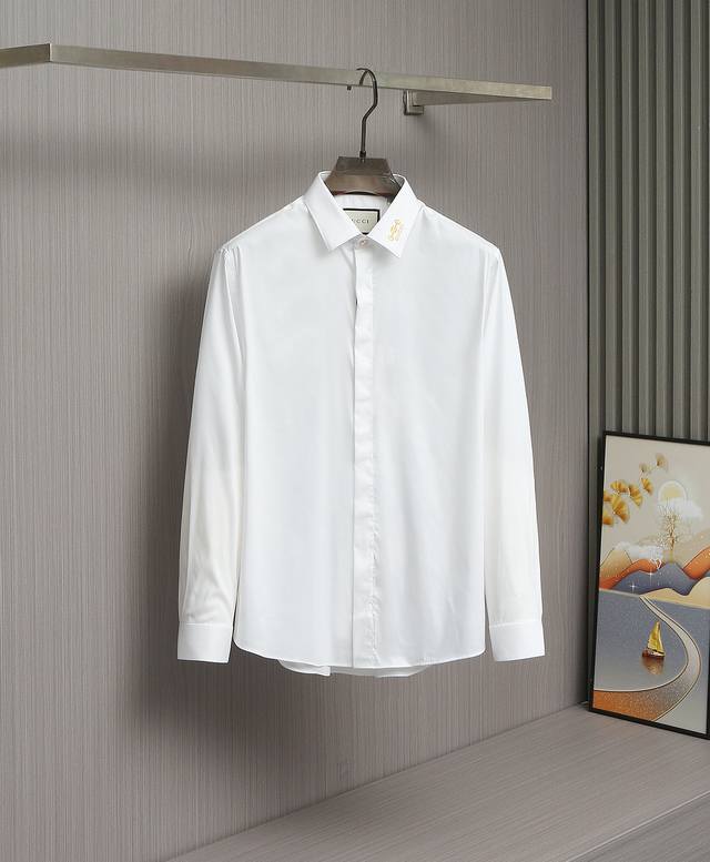 Kuqi's new autumn/winter 25th anniversary shirt! Long-sleeved shirt with embroid