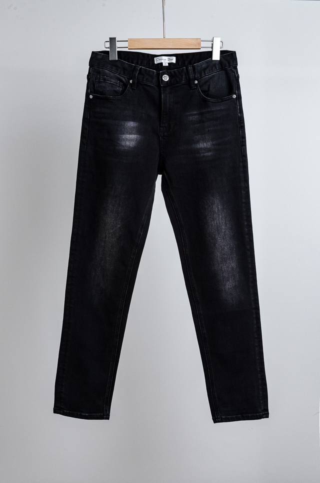 Dior 2025 men's stylish straight-leg jeans! Our latest trousers, a must-have for