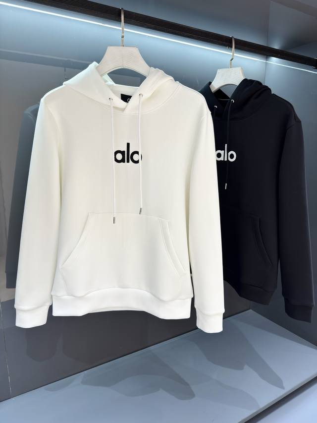 New arrival: This year's hottest three-letter Alo men's casual hooded sweatshir