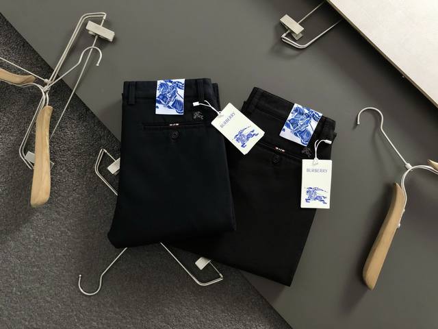 Bbr* Fits 29-36 2025 Fall/Winter classic black casual pants, featuring classic b