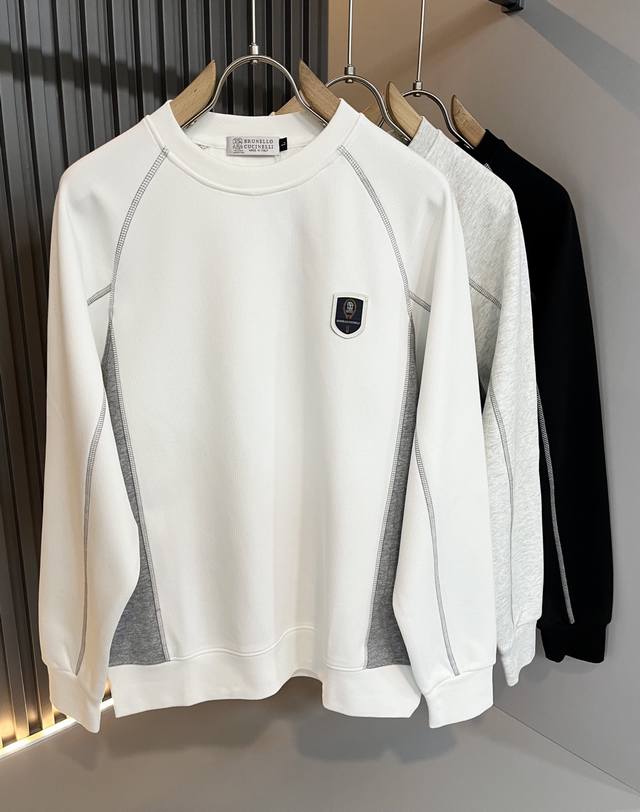 Bc-Brunello Cucineli 2025 Autumn and Winter new men's sweatshirt, a fashionable