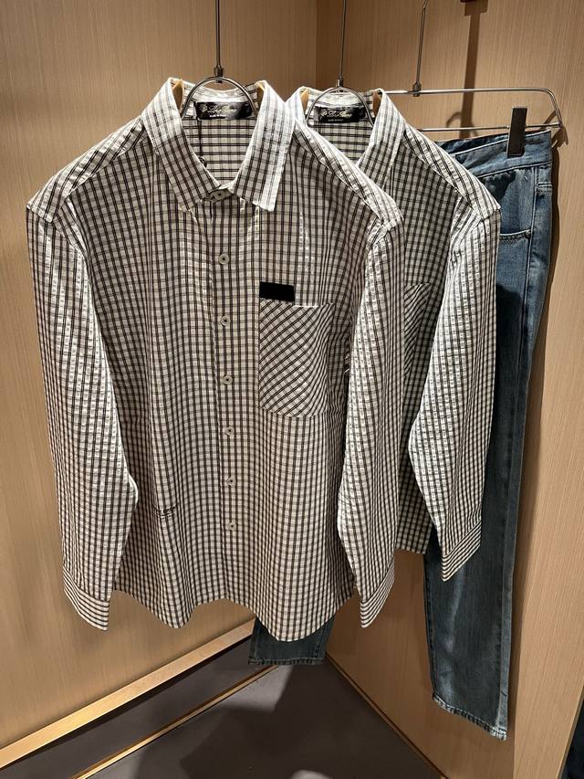 Loro Piana's latest trade-order lapel shirt for men for the Fall/Winter 2025 se