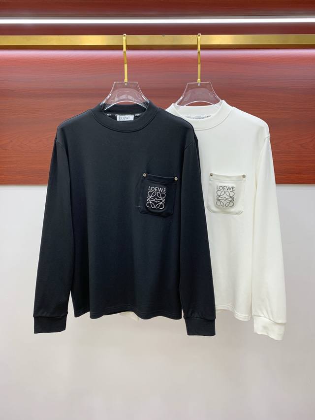 Loewe 25Ss new fall product, new trade order, round-neck long-sleeved bottoming