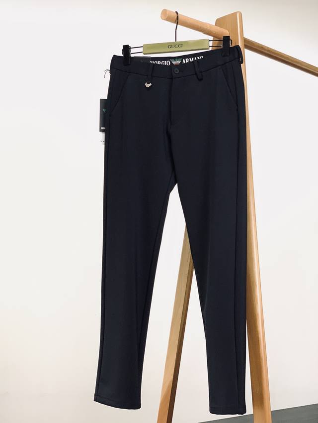 Emporio Armani 2025Fw Early Fall New ArrivalsFashion business casual pants, made