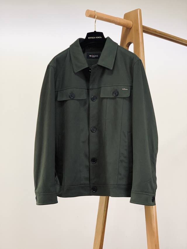 Kiton 2025Fw early autumn new product workwear jacket, Naples handmade luxury de