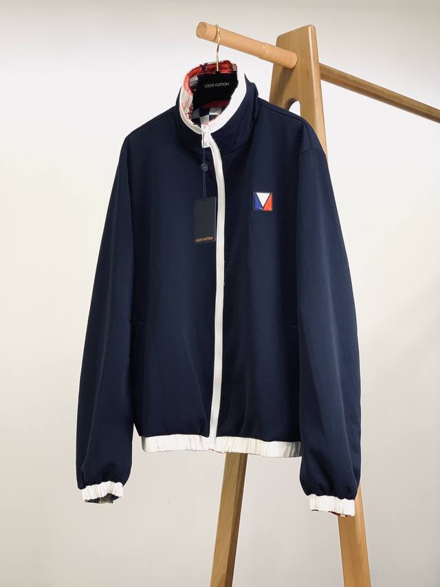 Louisvuitton Double-Faced Windbreaker Jacket. Inspired by the 37th Louis Vuitton